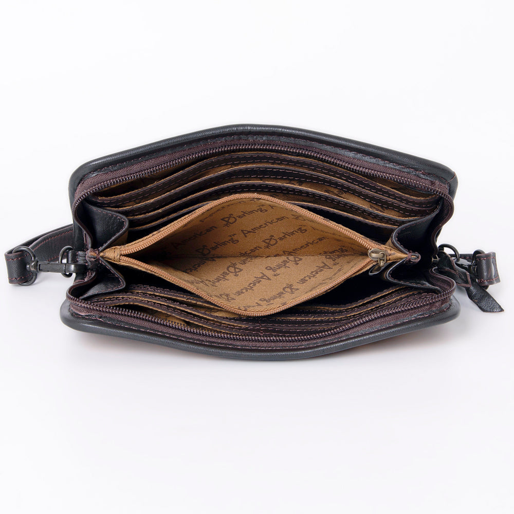 LC-ADBGZ692C Organiser Genuine Western Leather Women Bag Belle