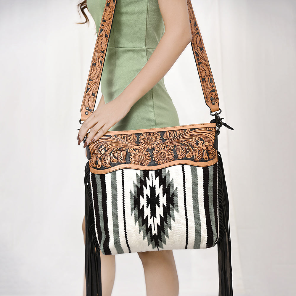 LC-ADBGZ673 Crossbody Genuine Western Leather Women Bag