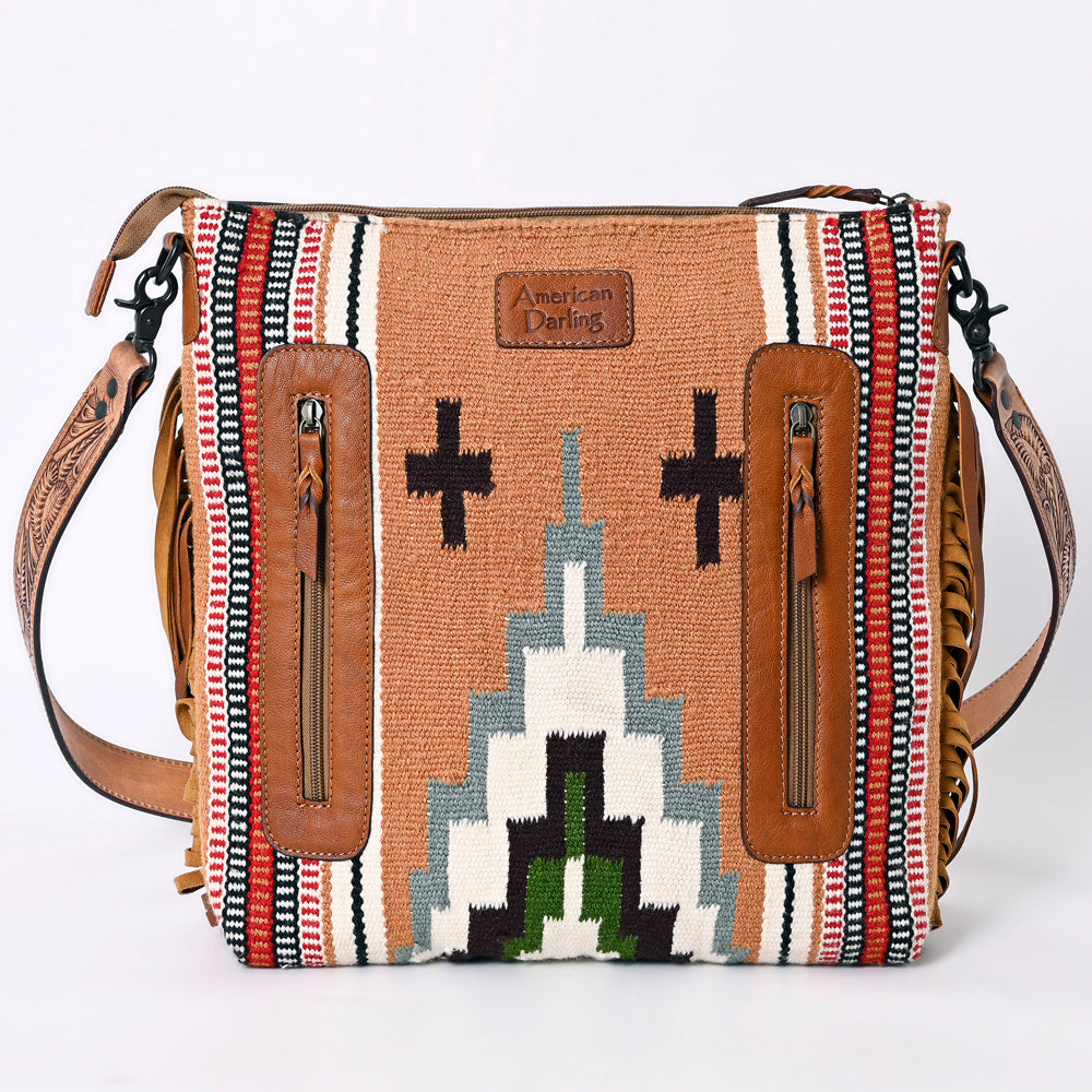 LC-ADBGZ672 Crossbody Genuine Western Leather Women Bag