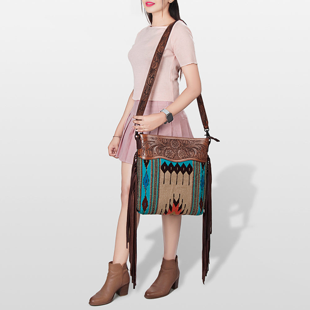 LC-ADBGZ687 Crossbody Genuine Western Leather Women Bag