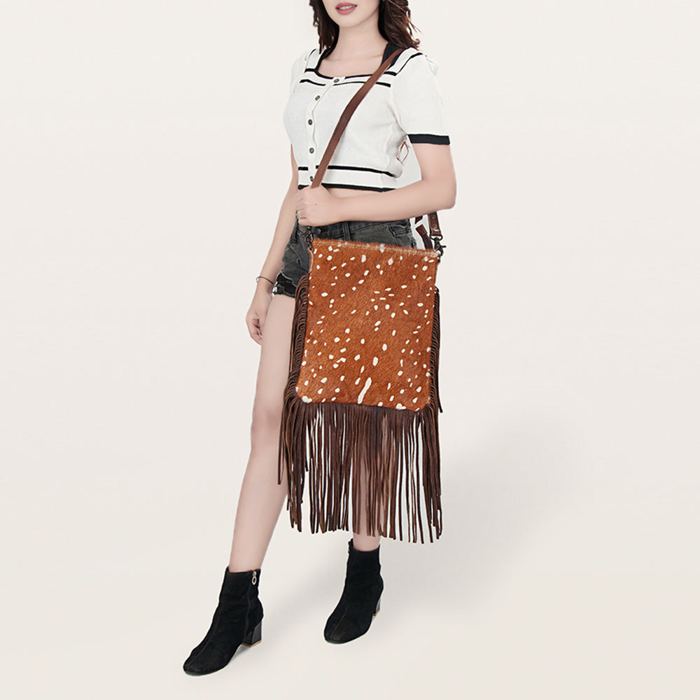 ADBGS192 Large Crossbody Genuine Western Leather Women Bag Faye