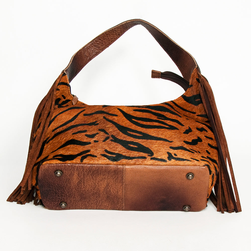 LC-ADBG803 Hobo Hair On Genuine Western Leather Women Bag Cady