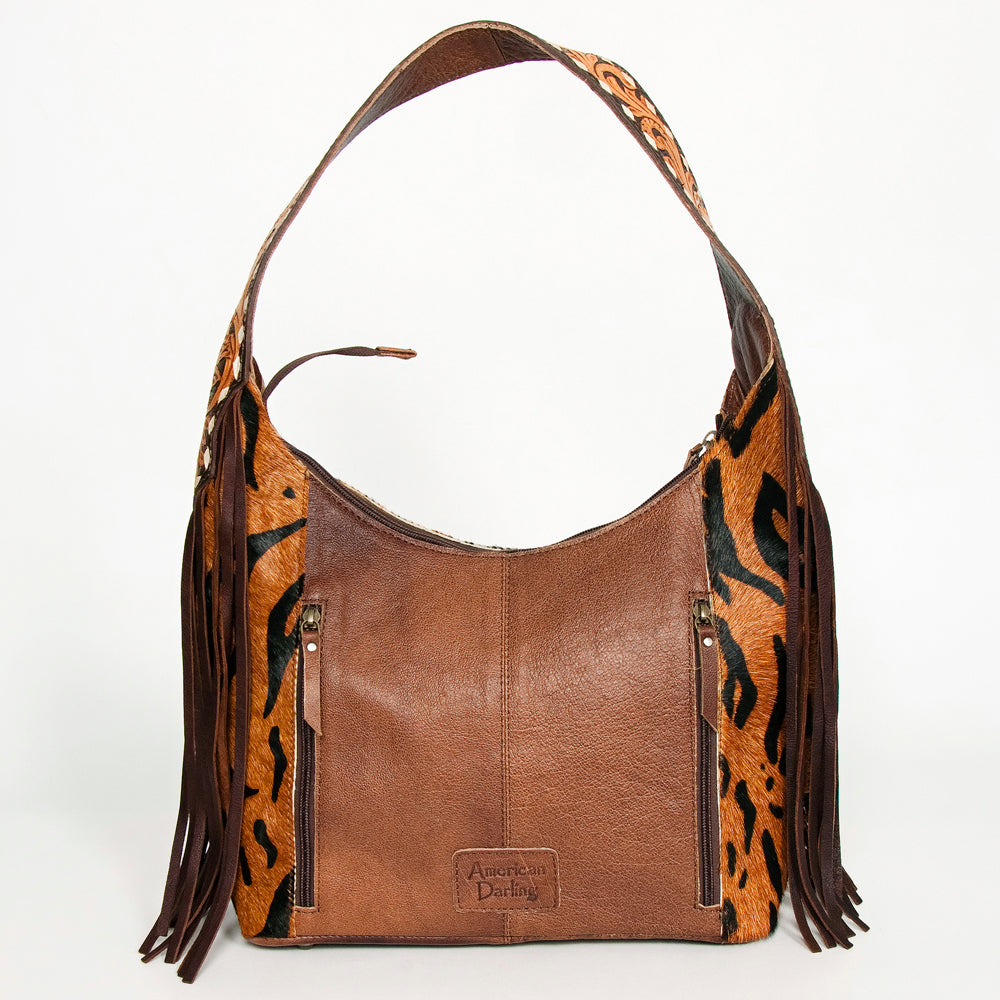 LC-ADBG803 Hobo Hair On Genuine Western Leather Women Bag Cady