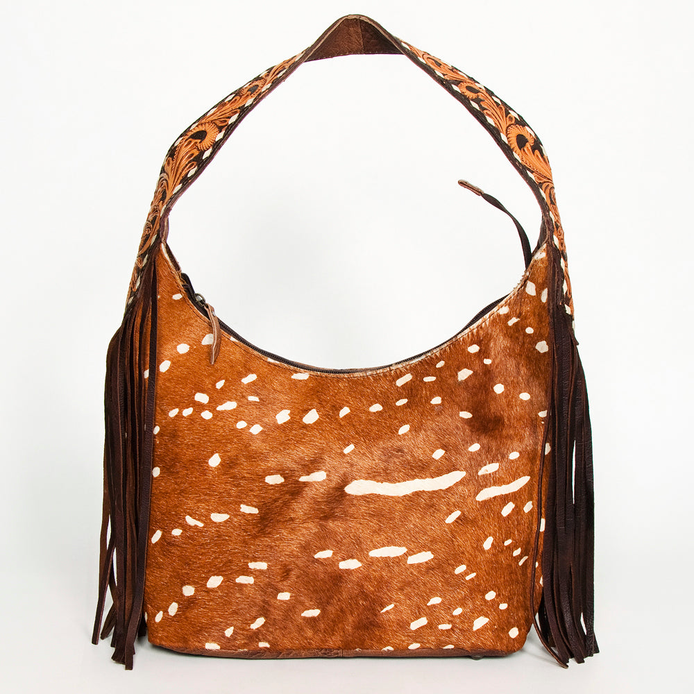 LC-ADBG803 Hobo Hair On Genuine Western Leather Women Bag Cady