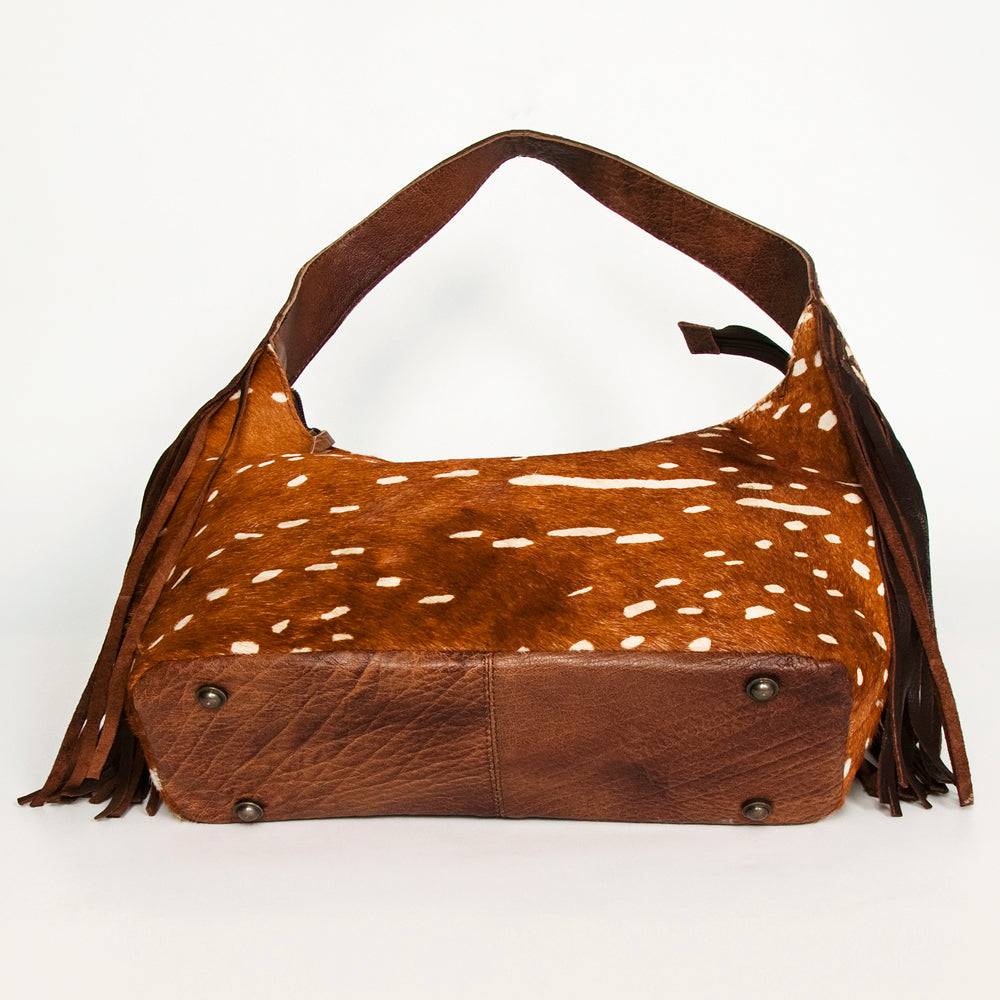 LC-ADBG803 Hobo Hair On Genuine Western Leather Women Bag Cady