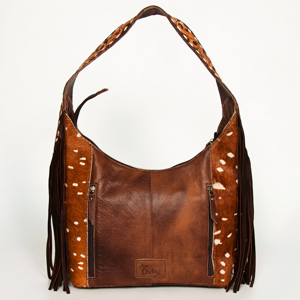 LC-ADBG803 Hobo Hair On Genuine Western Leather Women Bag Cady