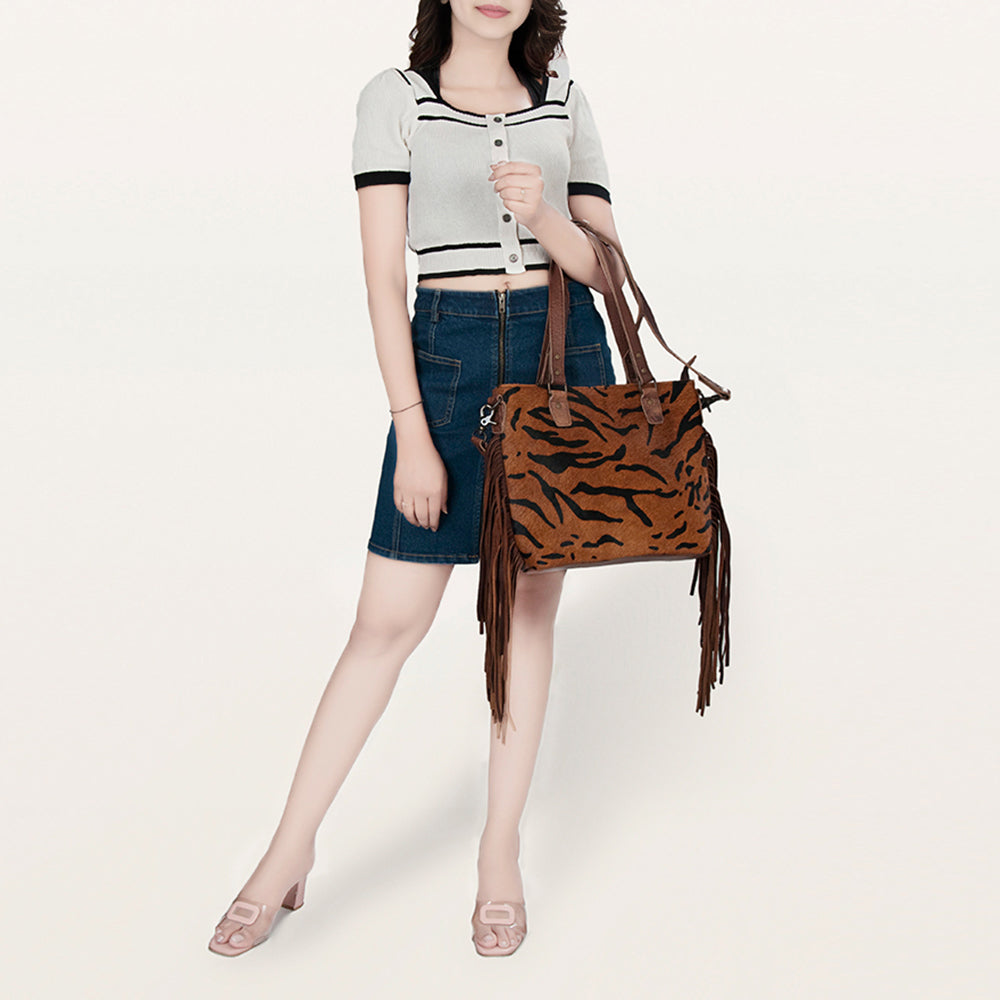 LC-ADBGS112L Tote Genuine Western Leather Women Bag Bria