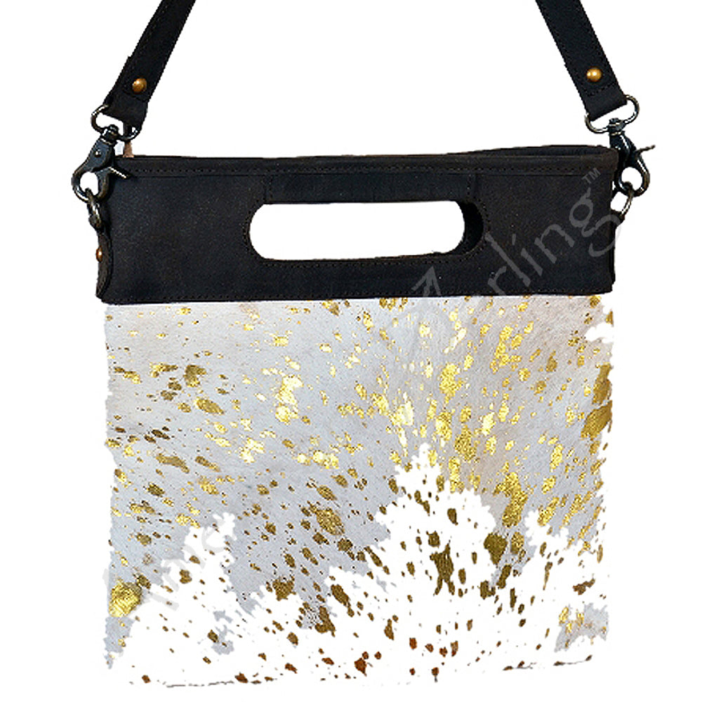 ADBGS122ACGO Clutch Genuine Western Leather Women Bag