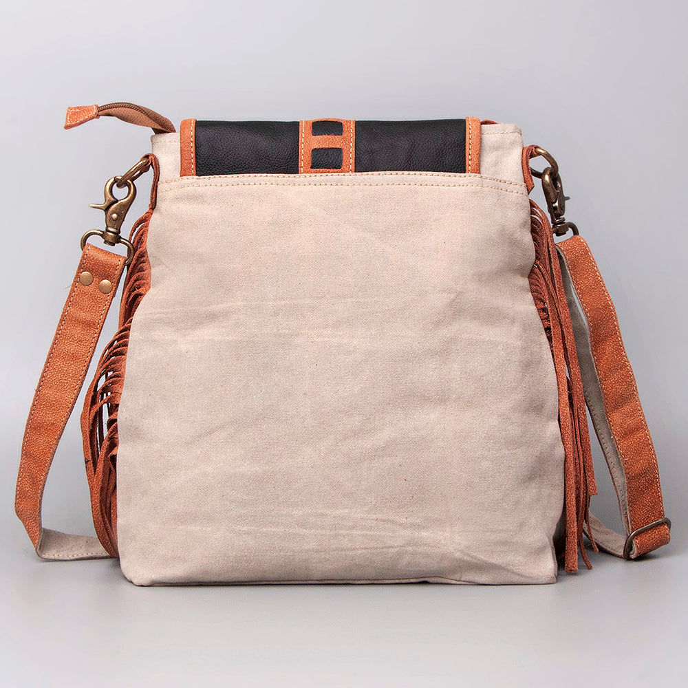 LC-KB463  Crossbody Upcycled Canvas Ladies Bag