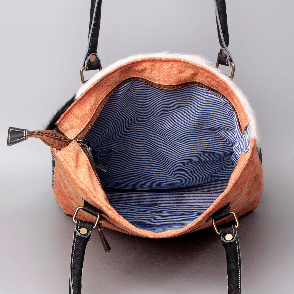 LC-KB475 Tote Upcycled Canvas Ladies Bag