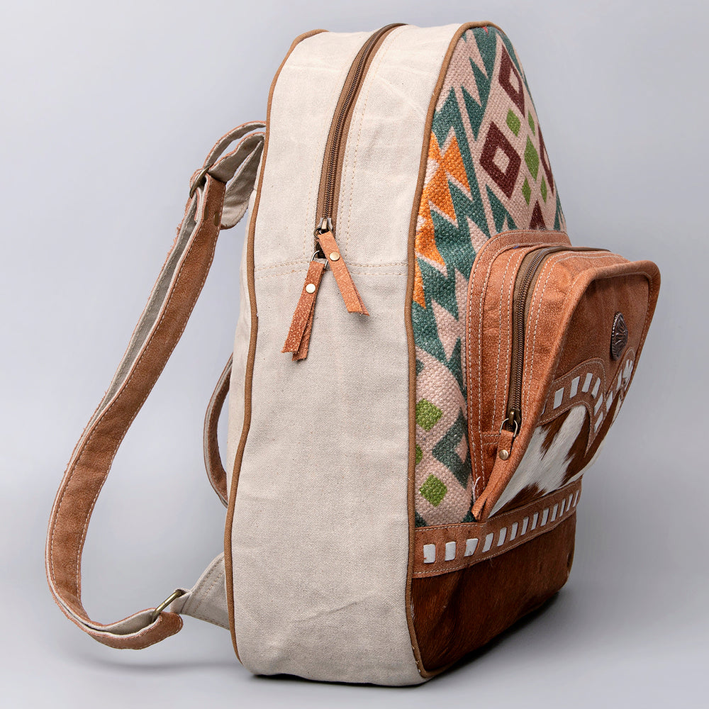 LC-KB476 Backpack Upcycled Canvas Ladies Bag