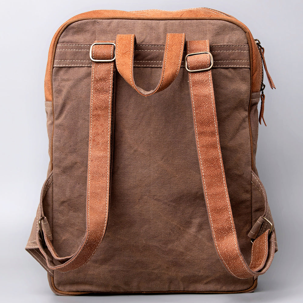 LC-KB478 Backpack Upcycled Canvas Ladies Bag