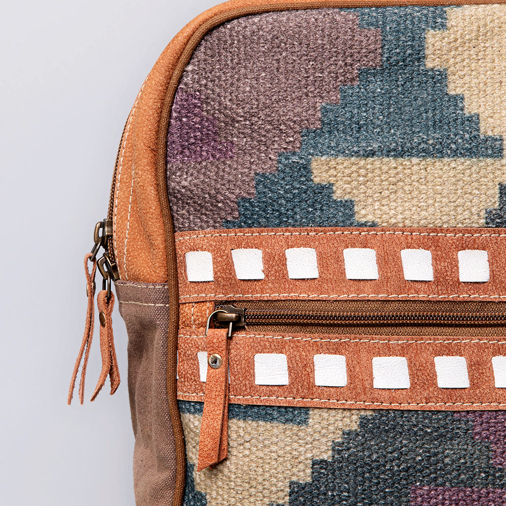 LC-KB478 Backpack Upcycled Canvas Ladies Bag