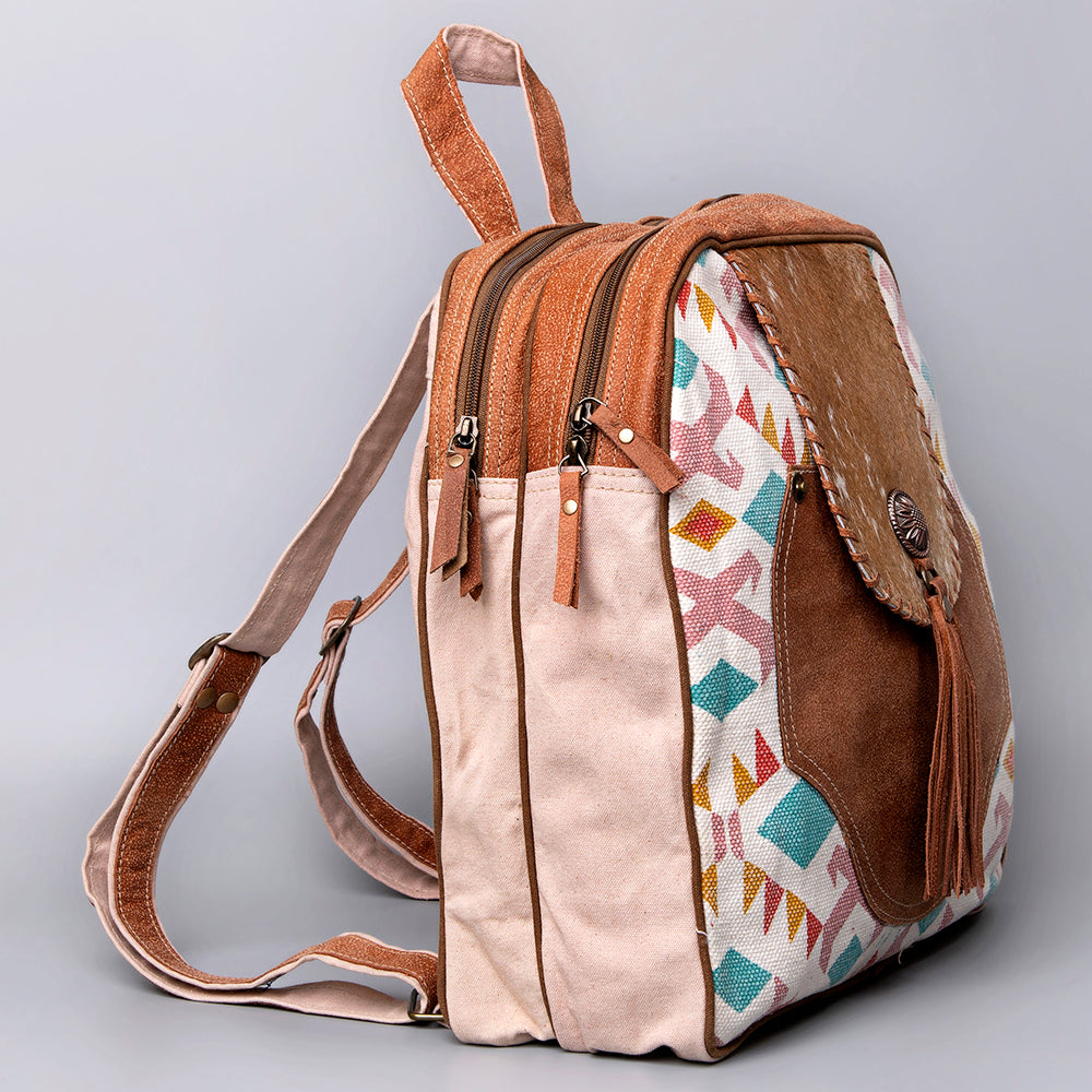 LC-KB479 Backpack Upcycled Canvas Ladies Bag