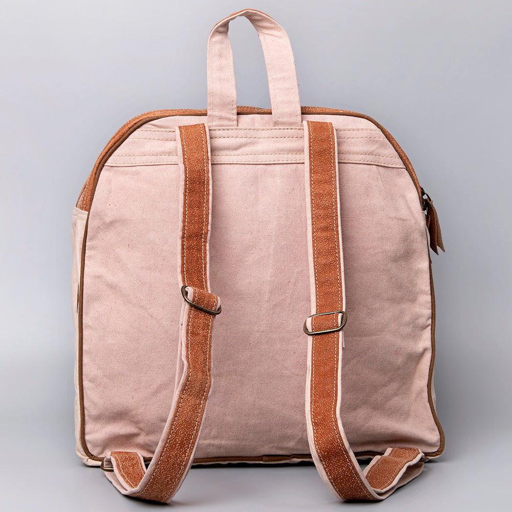 LC-KB479 Backpack Upcycled Canvas Ladies Bag