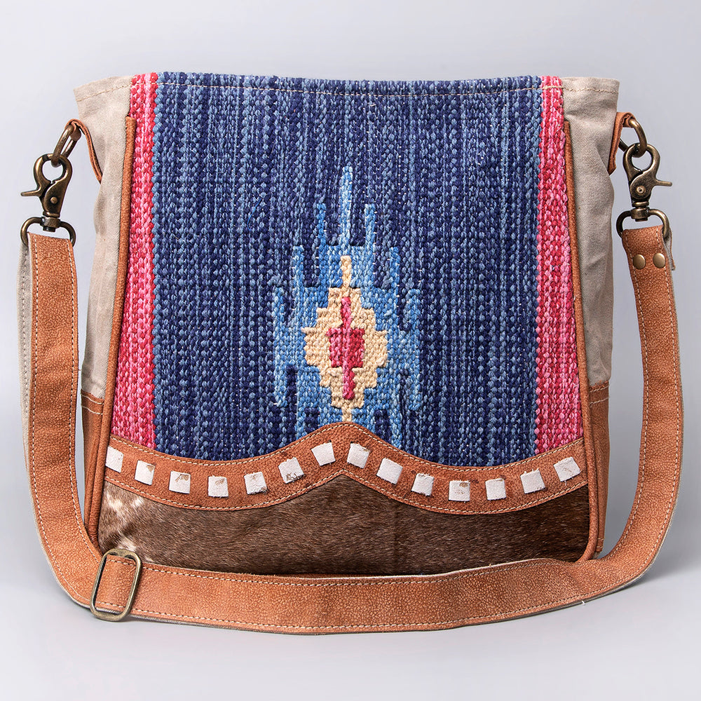 LC-KB480 Crossbody Upcycled Canvas Ladies Bag