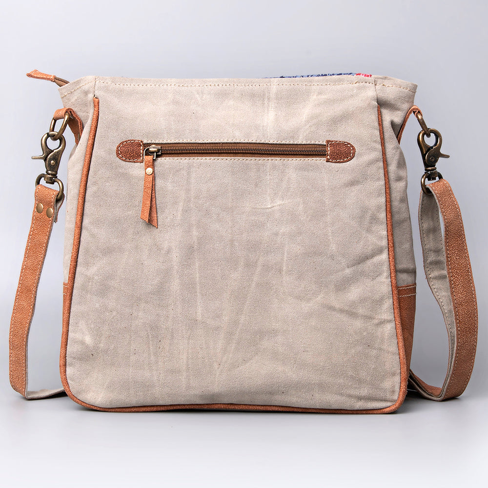 LC-KB480 Crossbody Upcycled Canvas Ladies Bag