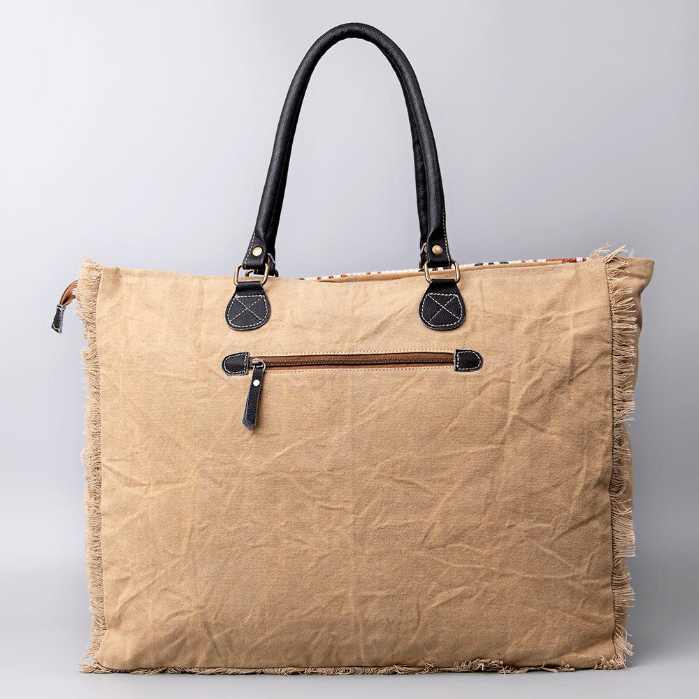 LC-KB484 Weekender Upcycled Canvas Ladies Bag