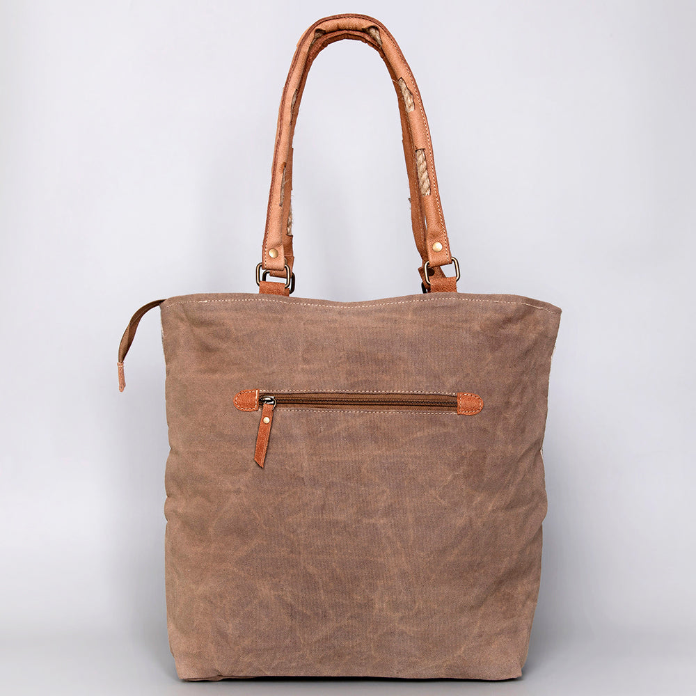 LC-KB487 Tote Upcycled Canvas Ladies Bag