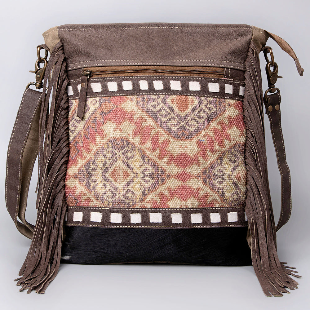 LC-KB489 Crossbody Upcycled Canvas Ladies Bag