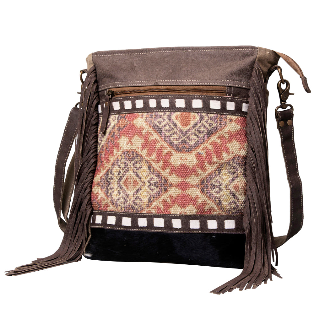 LC-KB489 Crossbody Upcycled Canvas Ladies Bag