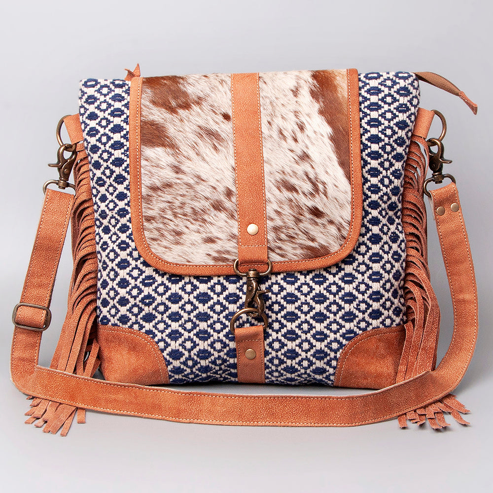 LC-KB494  Crossbody Upcycled Canvas Ladies Bag