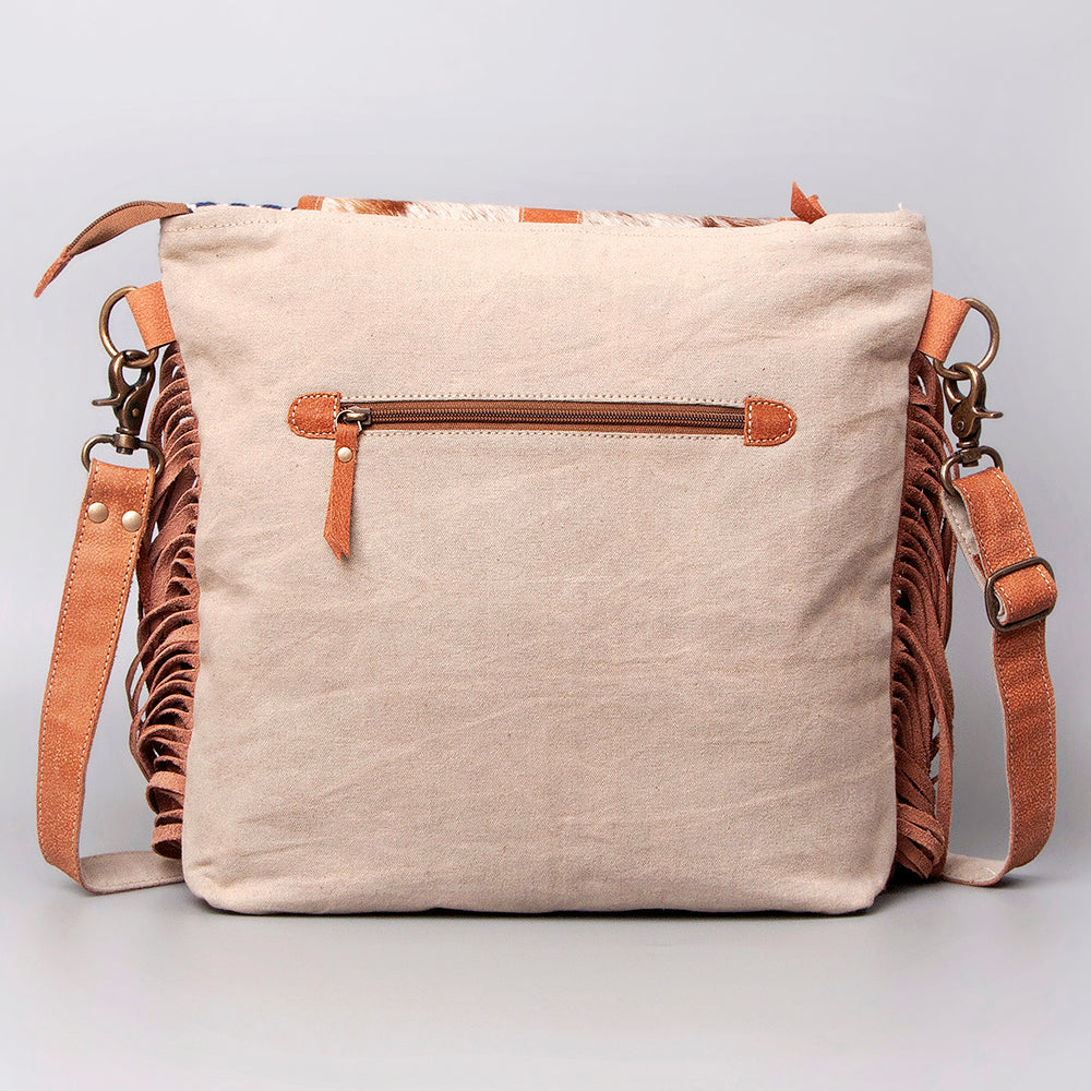 LC-KB494  Crossbody Upcycled Canvas Ladies Bag