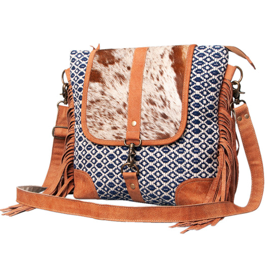 LC-KB494  Crossbody Upcycled Canvas Ladies Bag