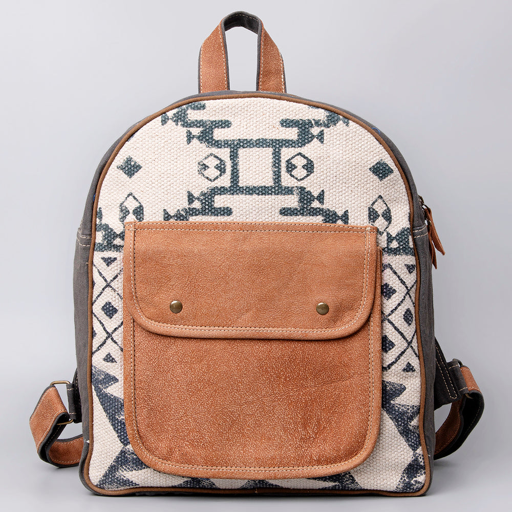 LC-KB500 Backpack Upcycled Canvas Ladies Bag