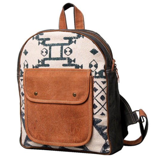 LC-KB500 Backpack Upcycled Canvas Ladies Bag