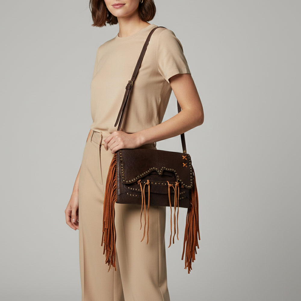 ADBGM307 Crossbody Genuine Western Leather Women Bag