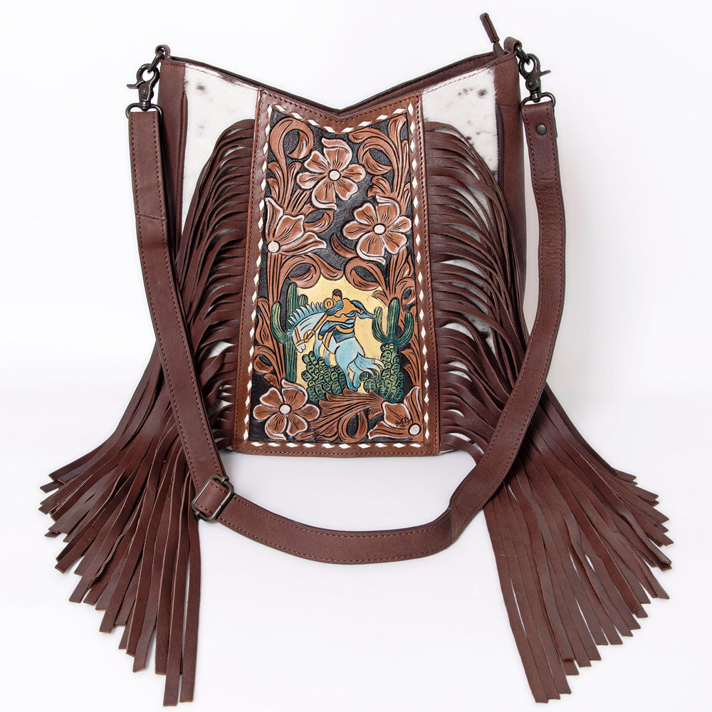 LC-ADBGZ690I Messenger Genuine Western Leather Women Bag