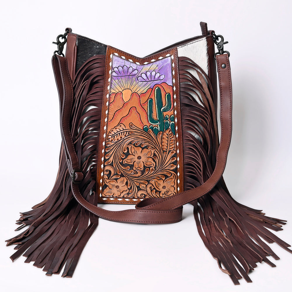 LC-ADBGZ690J Messenger Genuine Western Leather Women Bag