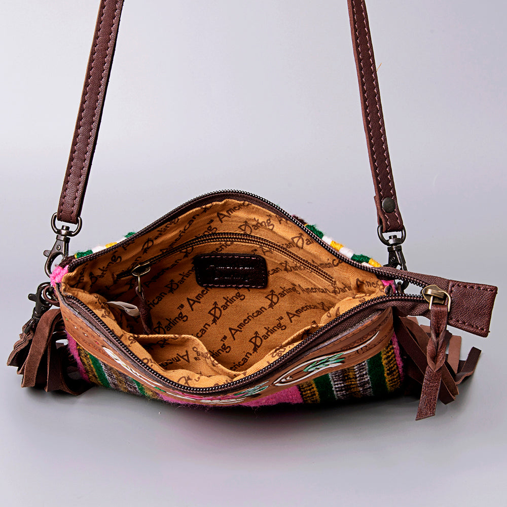 LC-ADBGZ183Q Crossbody Genuine Western Leather Women Bag