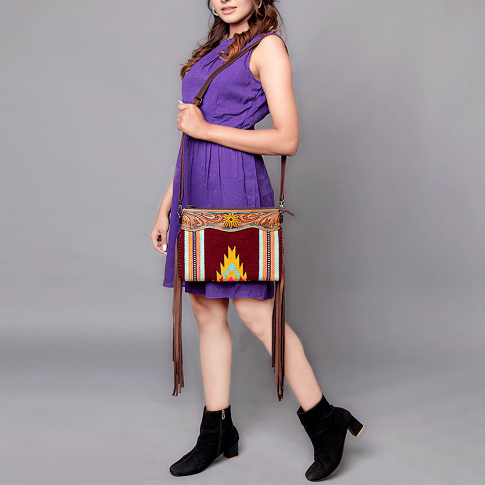 LC-ADBGZ184U Crossbody Genuine Western Leather Women Bag