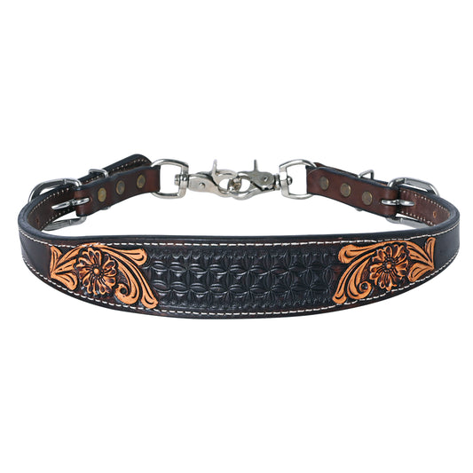 BER347-Western Leather Wither Straps