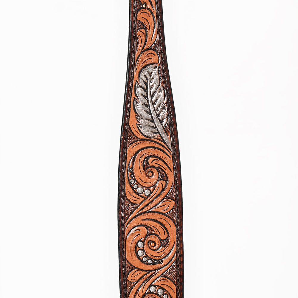 BER349-Western Leather Wither Straps