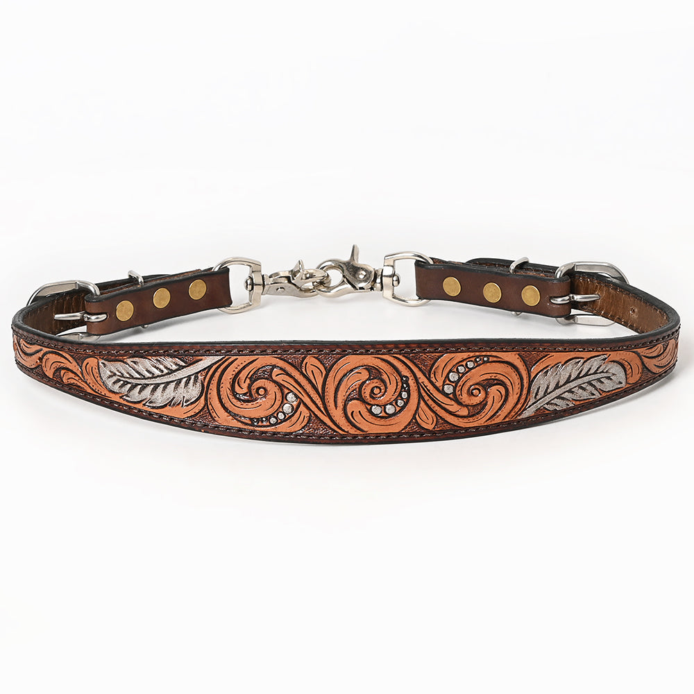 BER349-Western Leather Wither Straps