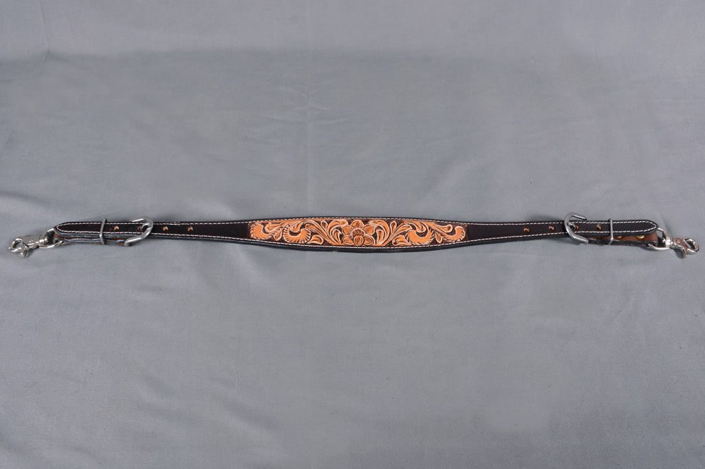 BER350-Western Leather Wither Straps