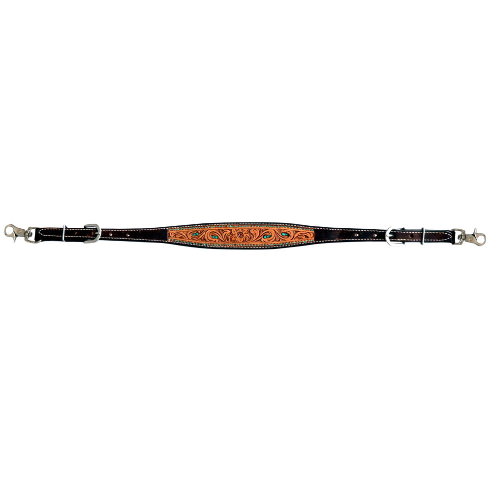 BER357-Western Leather Wither Straps