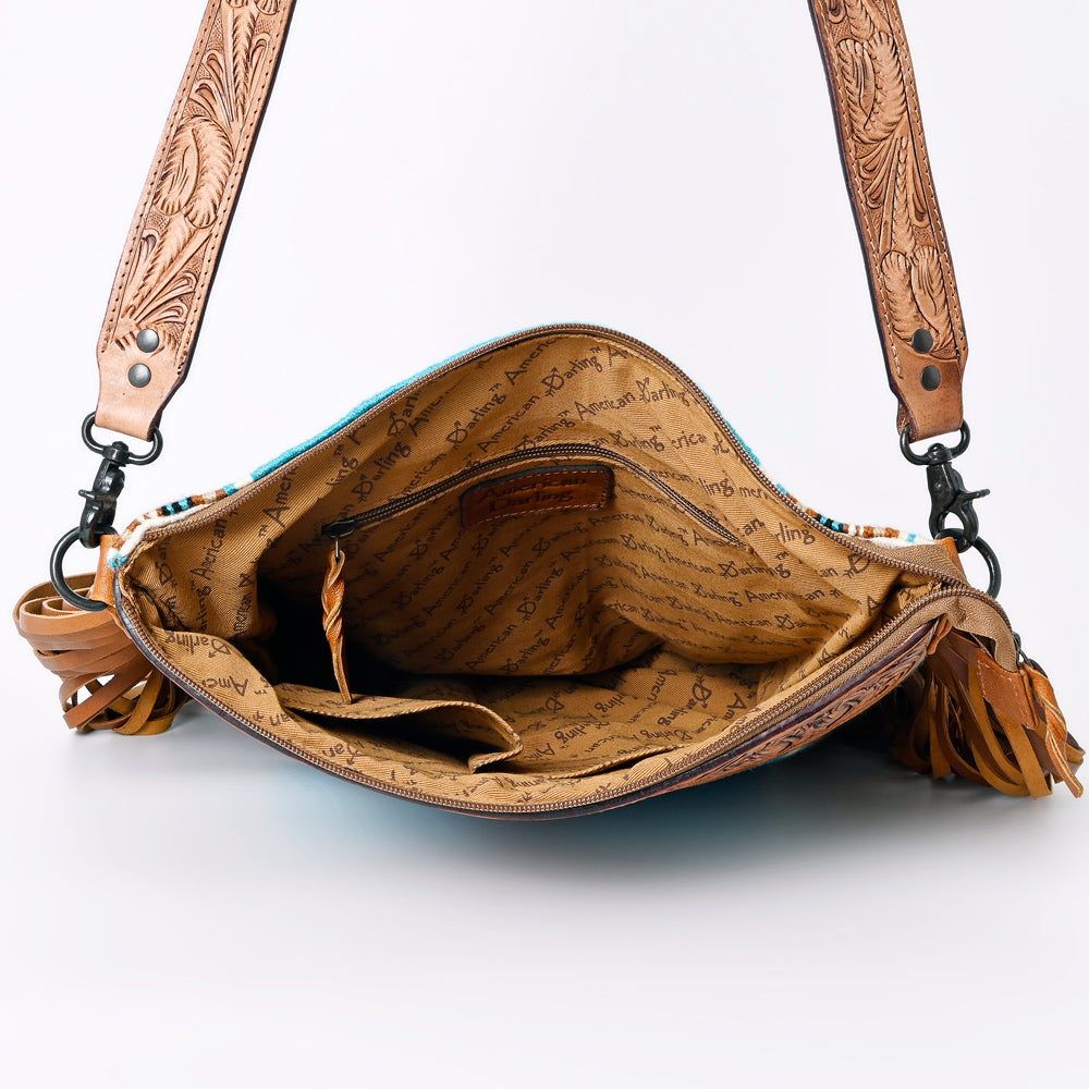 LC-ADBGZ702 Crossbody Genuine Western Leather Women Bag