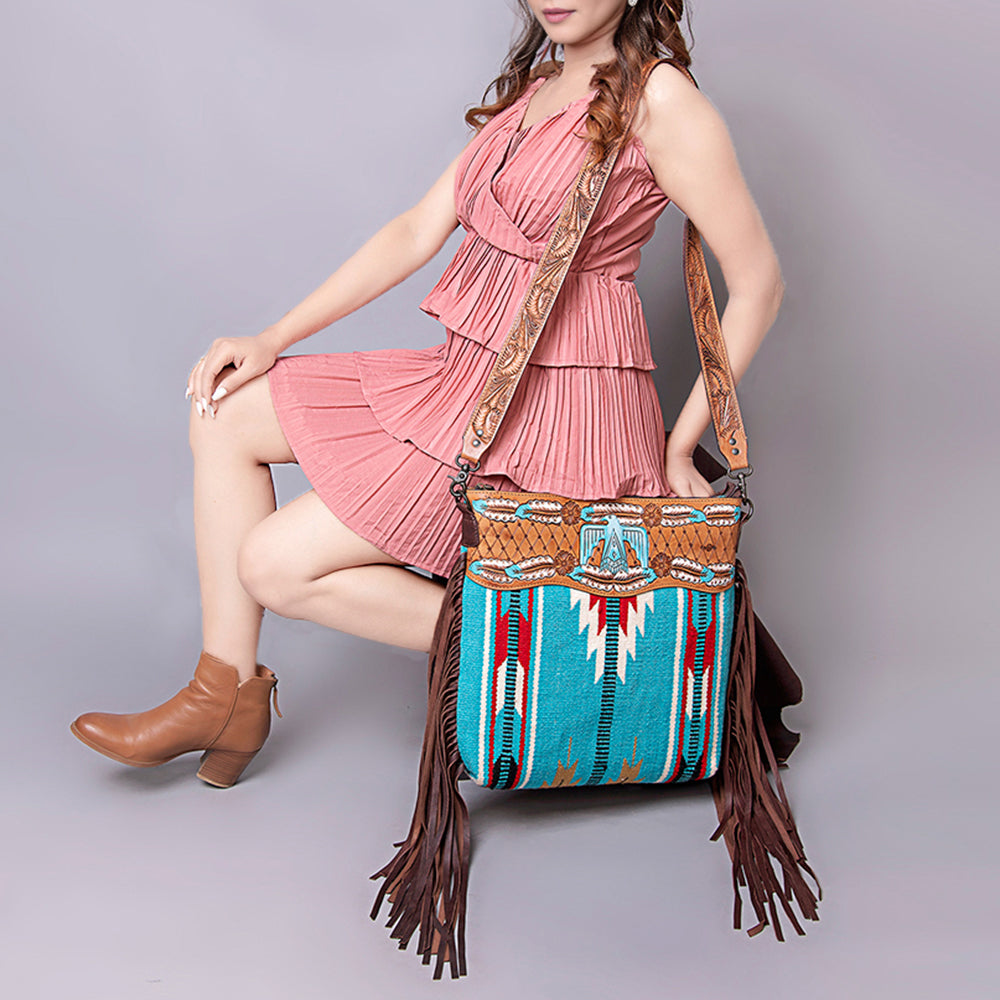 ADBGZ706 Crossbody Genuine Western Leather Women Bag