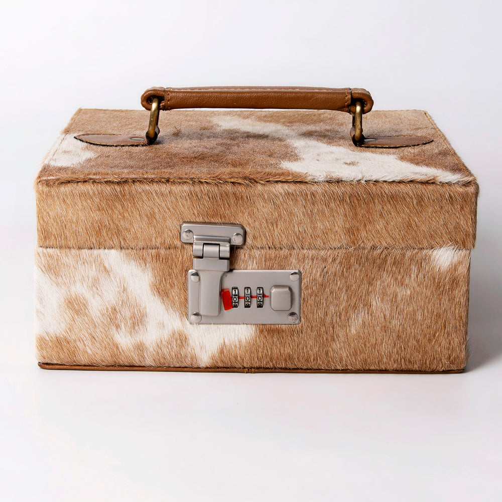 ADBGA325 American Darling Western Hair-On Cowhide Leather Jewelry case