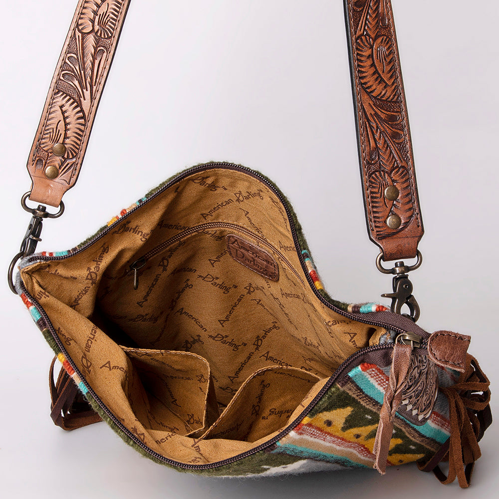 LC-ADBG905 Large Crossbody Genuine Western Leather Women Bag Kacey