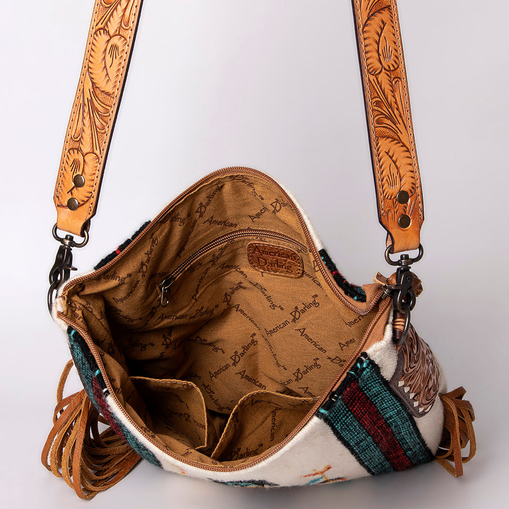 LC-ADBG905 Large Crossbody Genuine Western Leather Women Bag Kacey