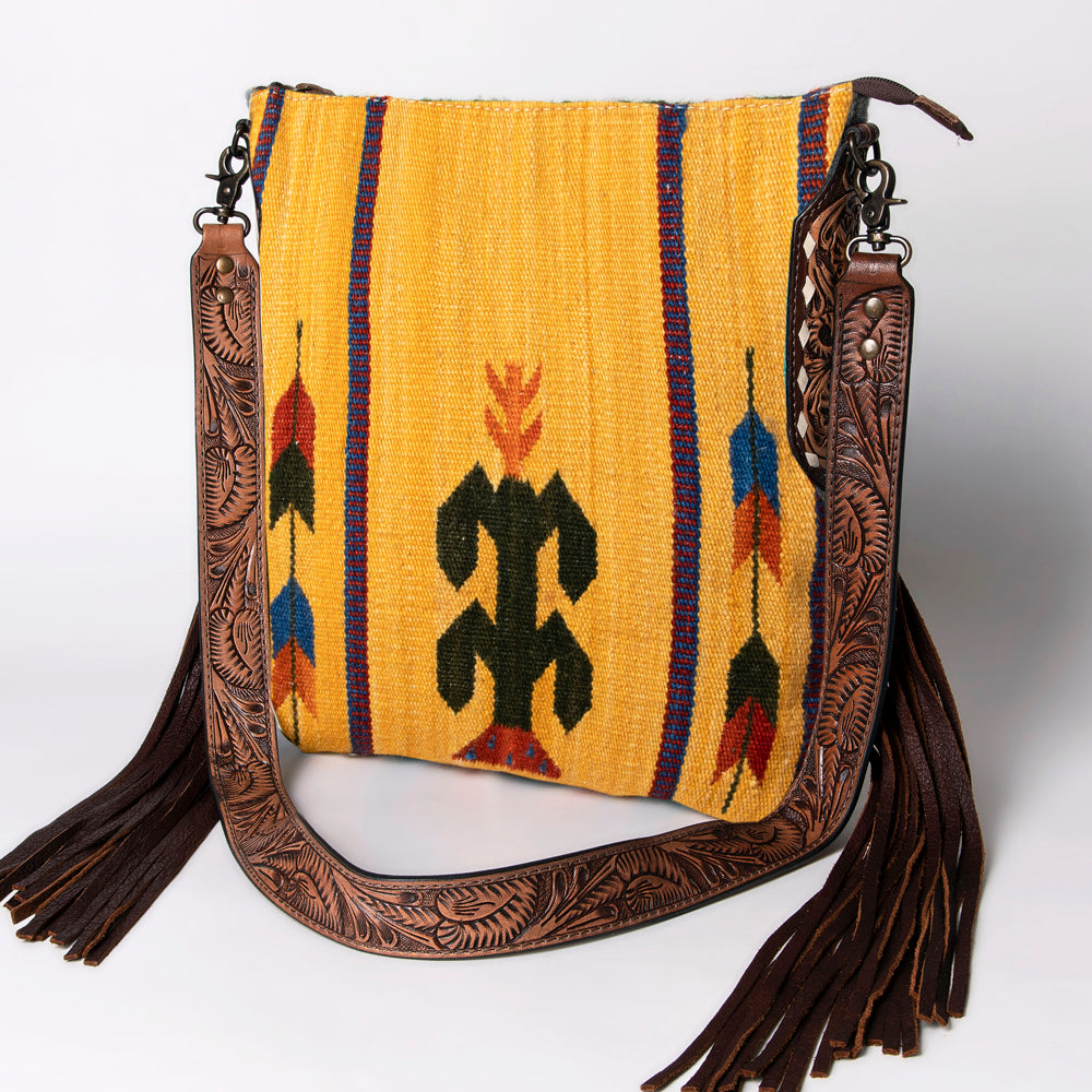 LC-ADBG905 Large Crossbody Genuine Western Leather Women Bag Kacey