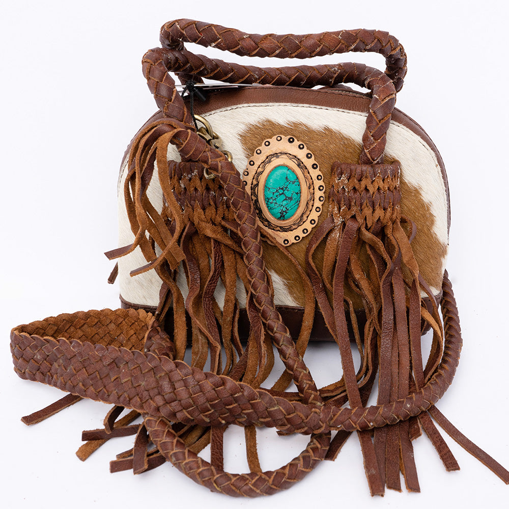 ADBGD130 Tote Hair On Genuine Western Leather Women Bag