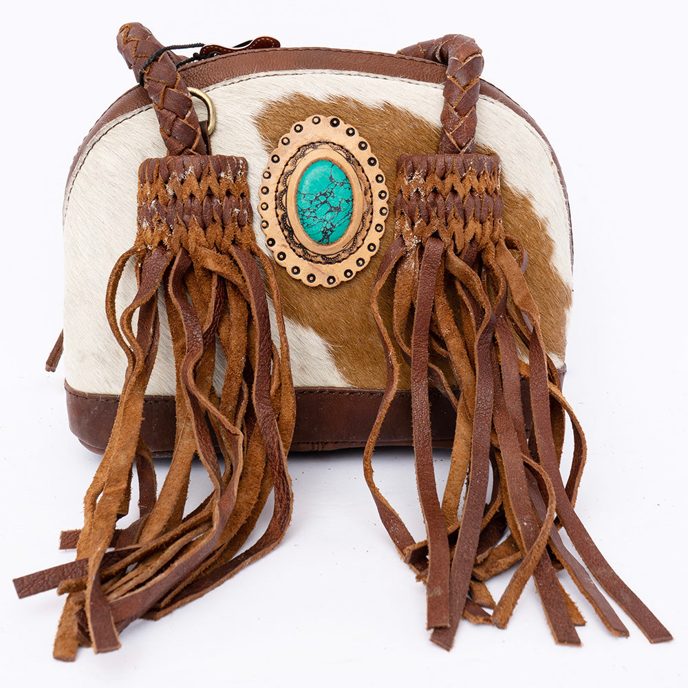 ADBGD130 Tote Hair On Genuine Western Leather Women Bag