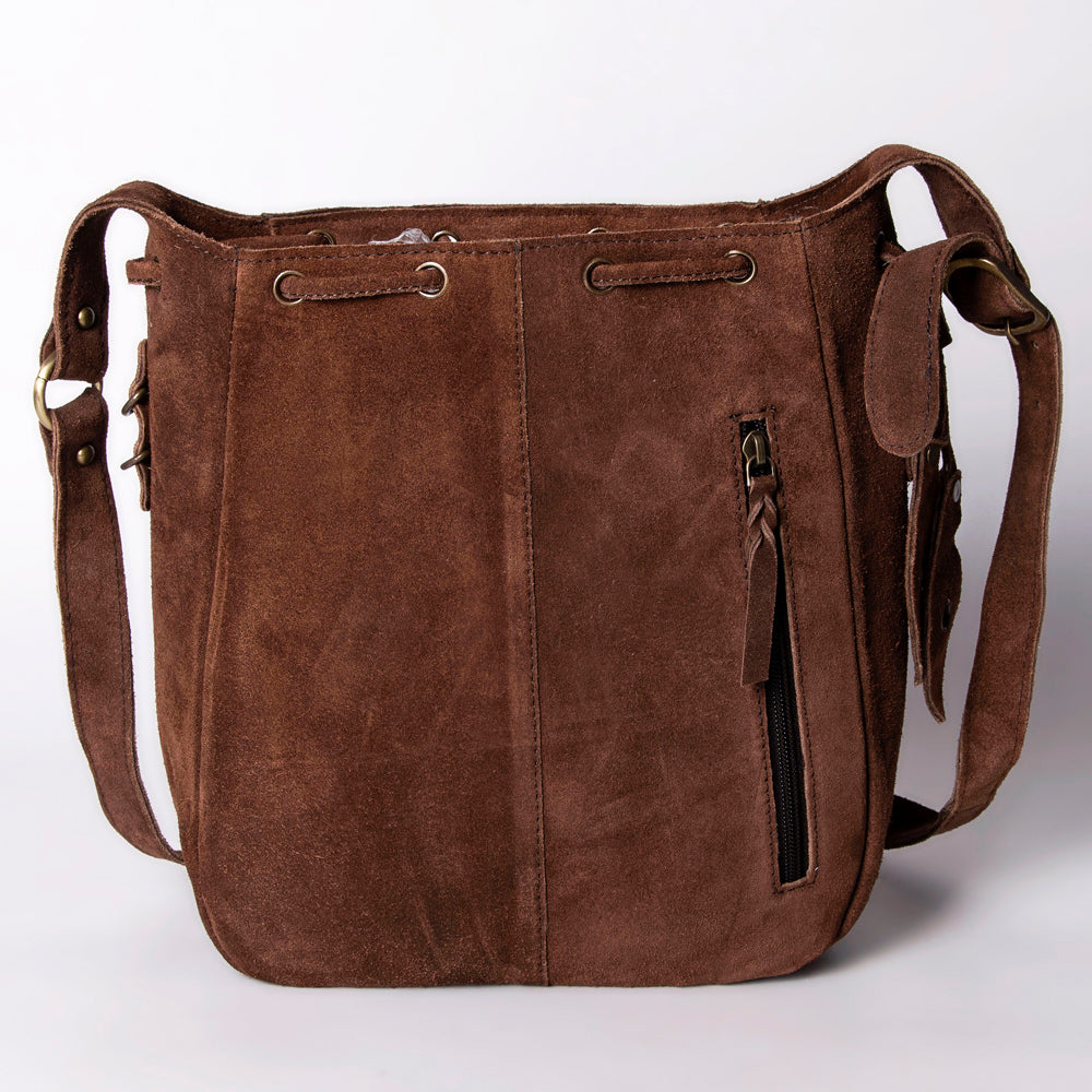 ADBGM304 Bucket Genuine Western Leather Women Bag