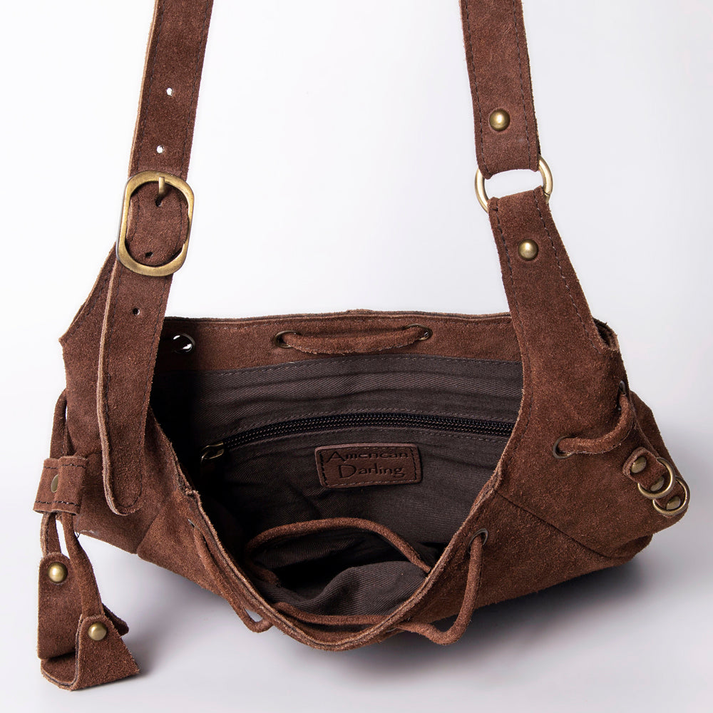 ADBGM304 Bucket Genuine Western Leather Women Bag
